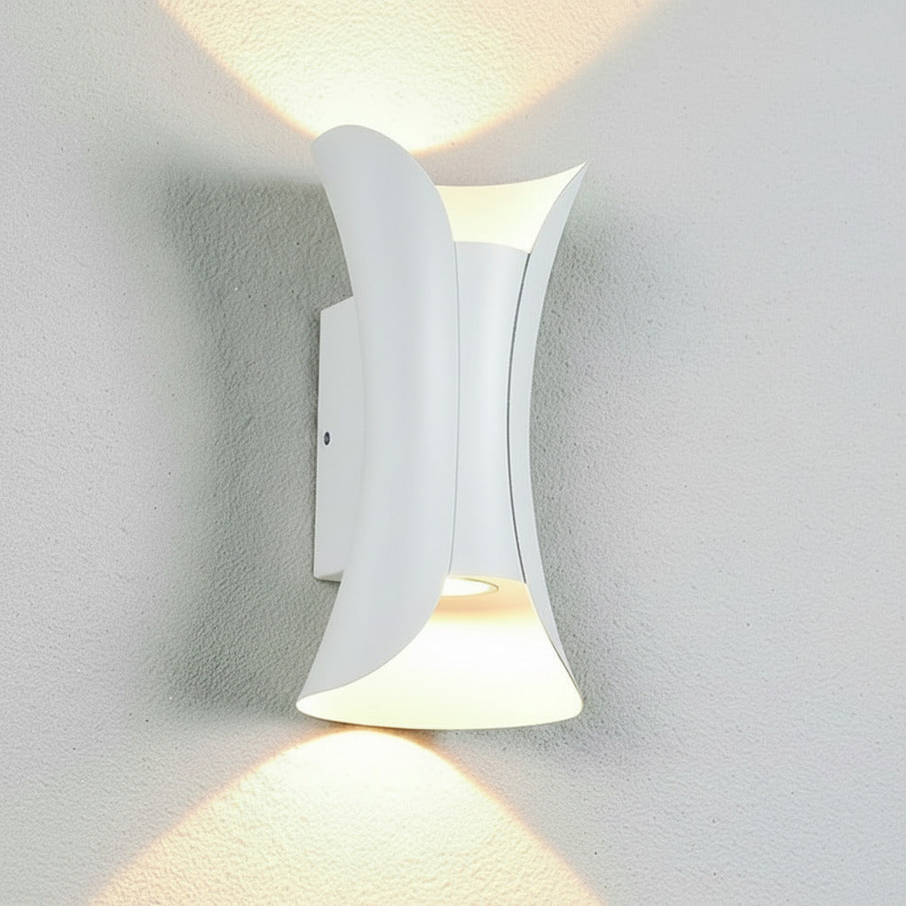 Slim LED Wall Light - Contemporary Remote Control Sconce
