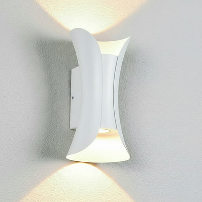 Slim LED Wall Light - Contemporary Remote Control Sconce