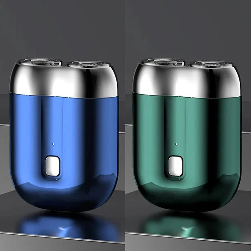 Compact Dual Head Electric Shaver