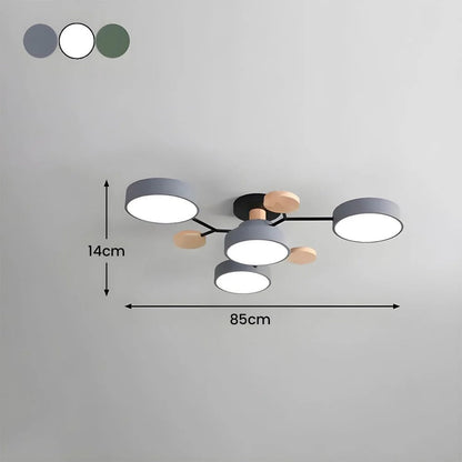 Sleek LED Ceiling Light Fixture Noxord