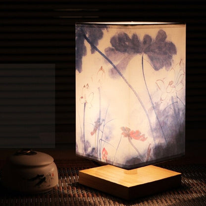 Simple Wooden Desk Lamp