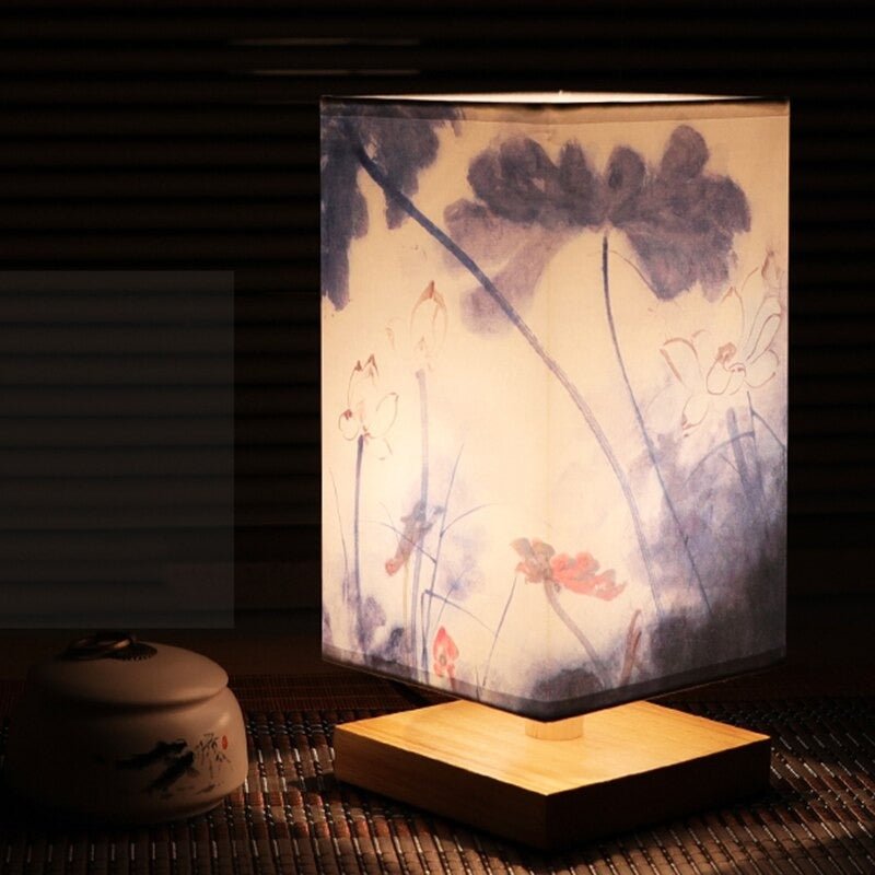 Minimalist Table Lamp for Soft Bedroom Lighting