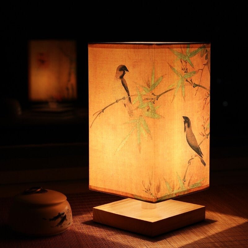Minimalist Table Lamp for Soft Bedroom Lighting