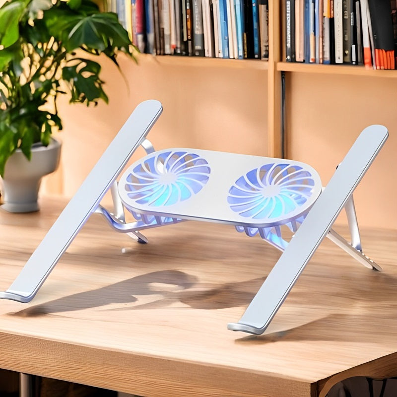 Portable Laptop Stand with Cooling Fans and Adjustable Height - Cofik