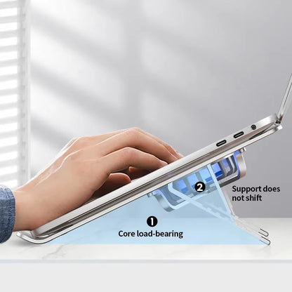 Portable Laptop Stand with Cooling Fans and Adjustable Height