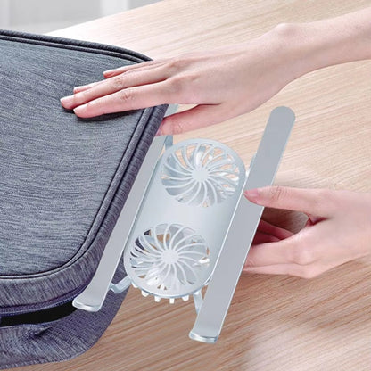 Portable Laptop Stand with Cooling Fans and Adjustable Height