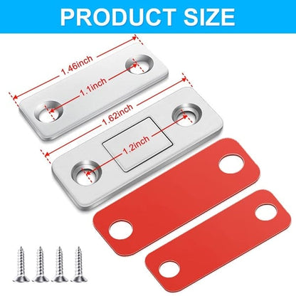 Thin Magnetic Door Stop for Quiet Shut