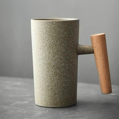Natural Earth Tone Ceramic Coffee Mugs