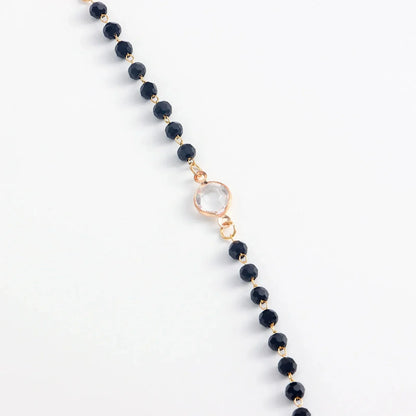 Elegant Multi Layer Crystal Chain Necklace