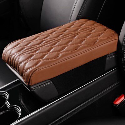 Premium Leather Auto Armrest Pad