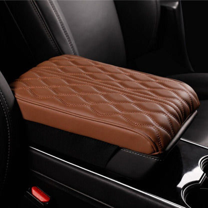 Premium Leather Auto Armrest Pad