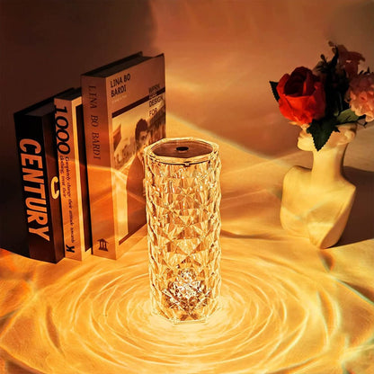 Sparkling Crystal Desktop Lamp