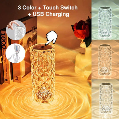 Sparkling Crystal Desktop Lamp - Cofik