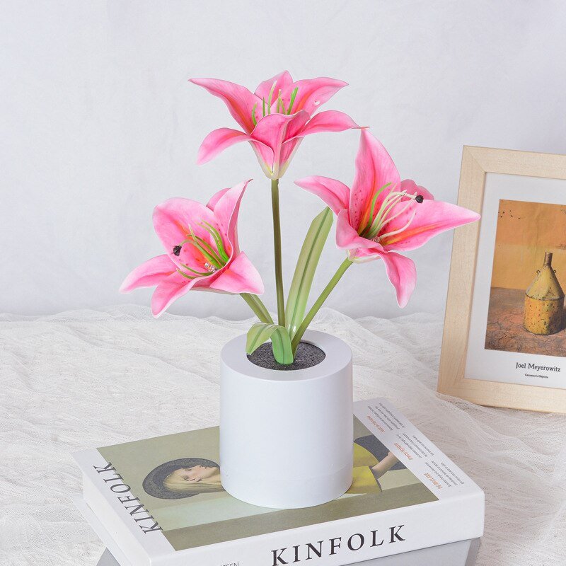 Colorful LED Floral Table Lamp - Cofik