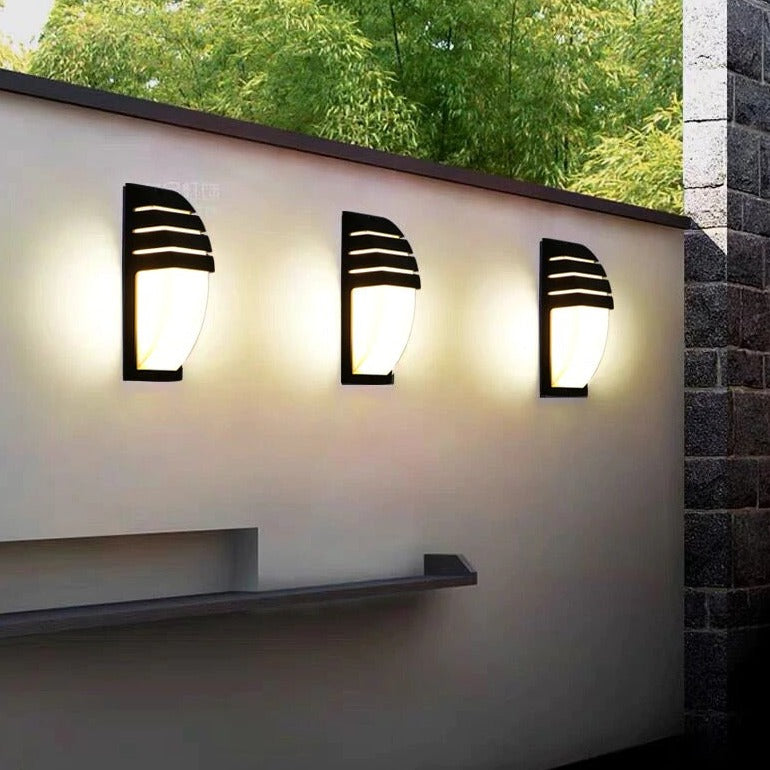 Motion Activated Weatherproof LED Outdoor Wall Lamp