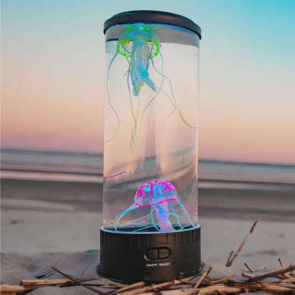 Calming Colorful Ocean Table Lamp