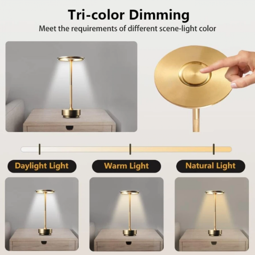 Bright Wireless Desk Lamp