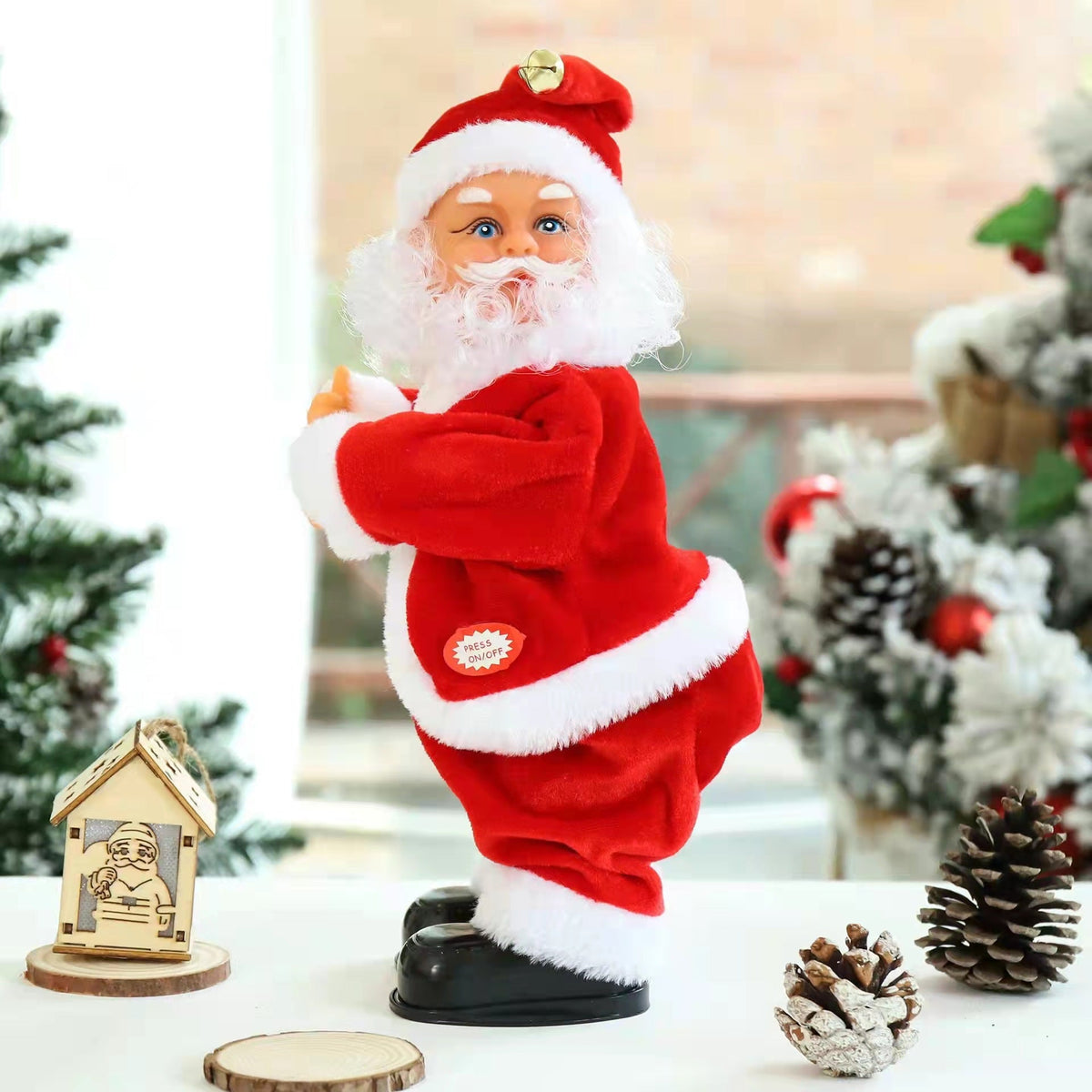 Singing and Dancing Santa Claus