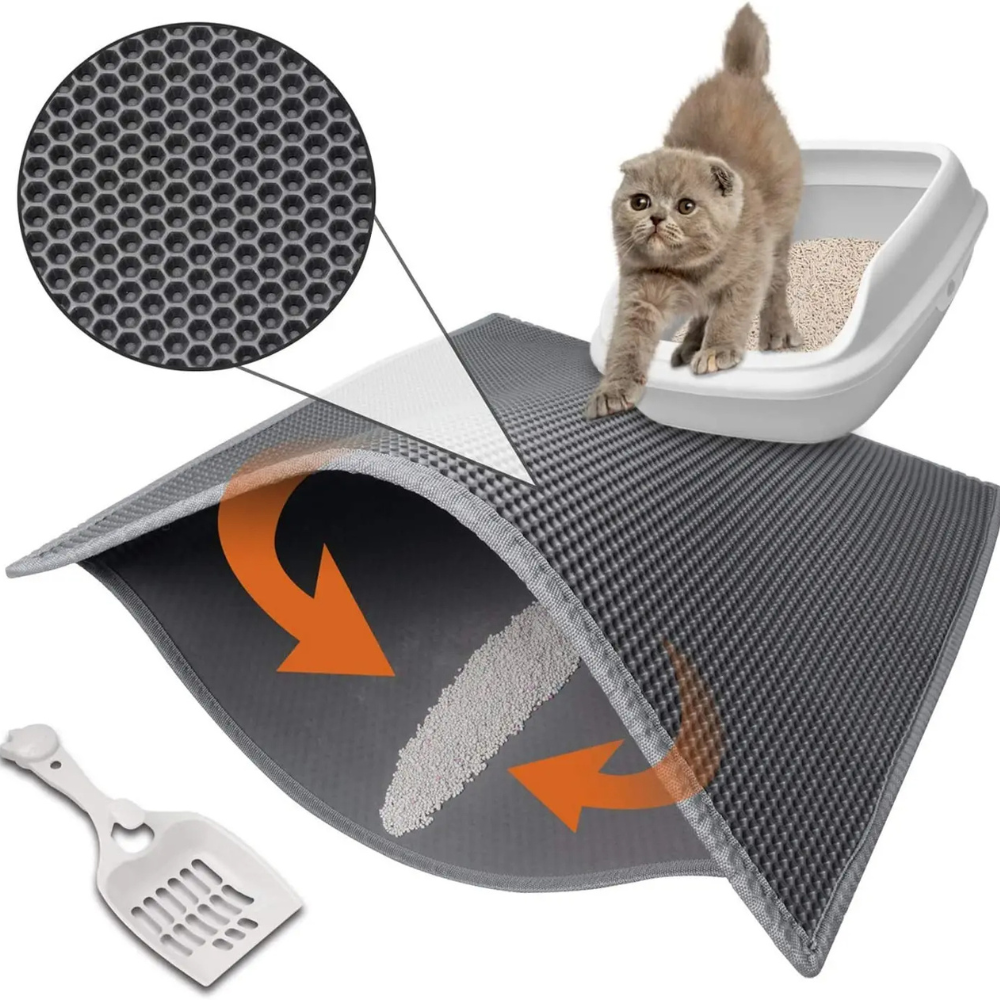 Pet Waterproof Double Layer Litter Mat - Cofik
