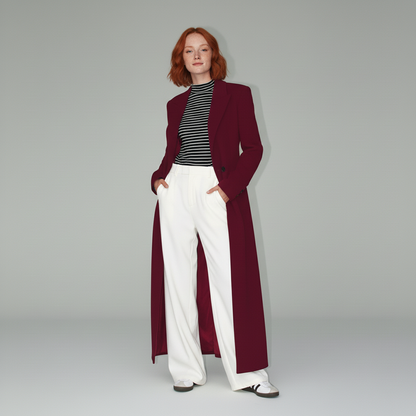 Long Tailored Coat