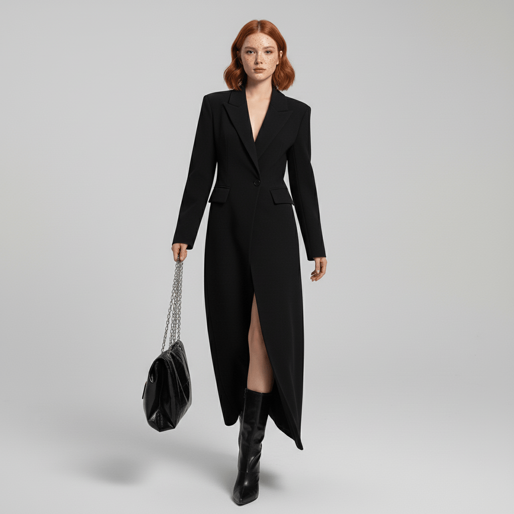 Long Tailored Coat