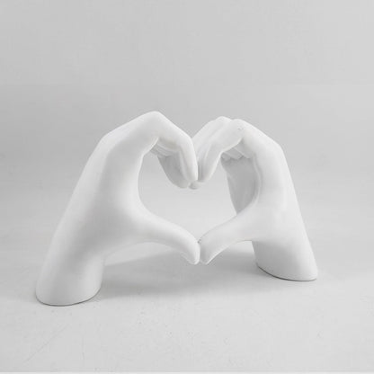 LoveSculpt Wood - Handmade wooden decorative figure for a loving home