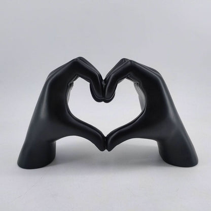 LoveSculpt Wood - Handmade wooden decorative figure for a loving home