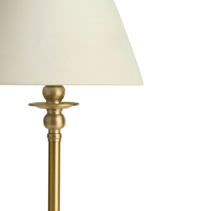 Classic Brass LED Portable Table Lamp