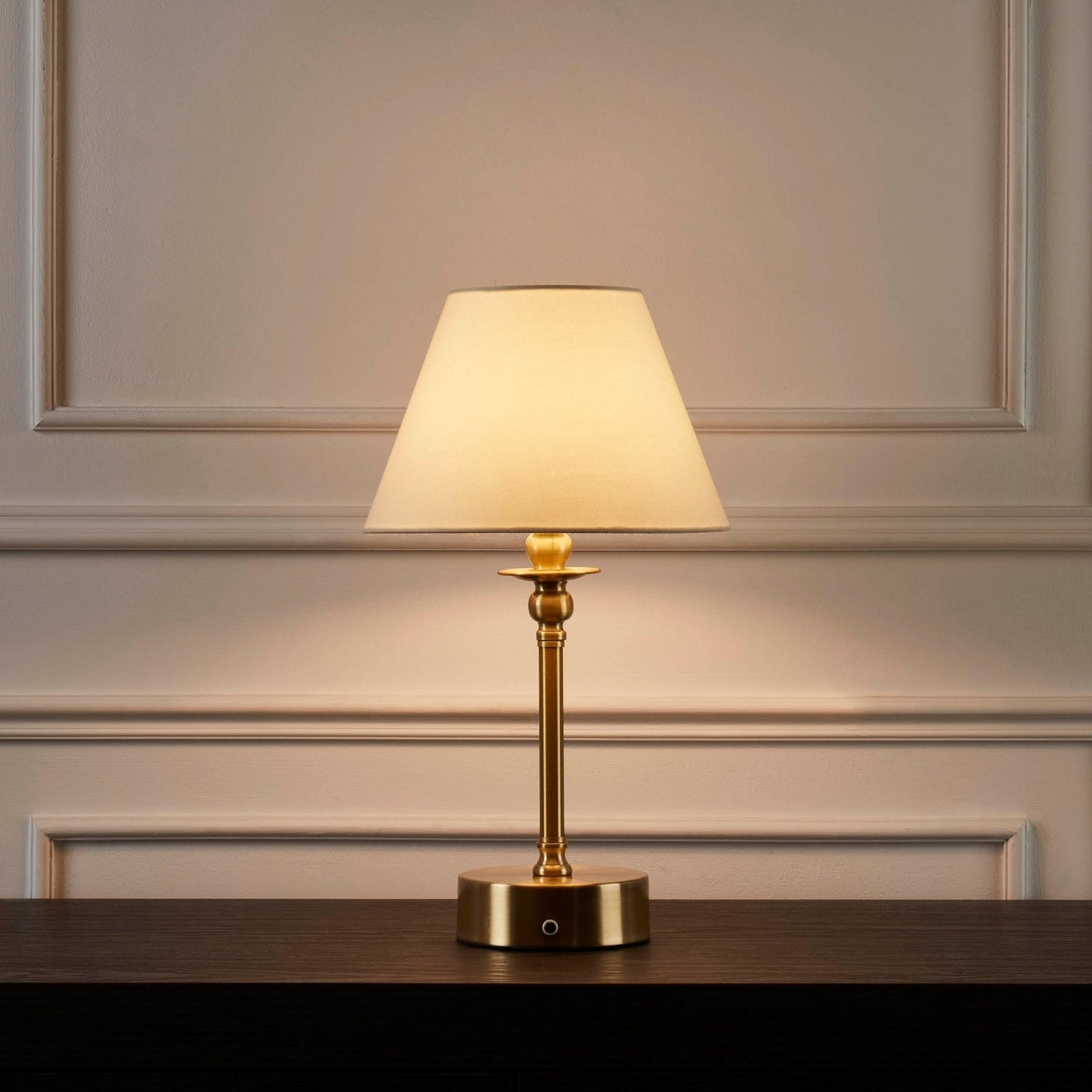 Classic Brass LED Portable Table Lamp - Cofik