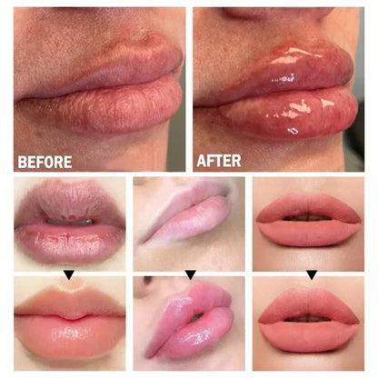 LumaGlow Instant Lip Plumper Serum for Fuller Lips Now