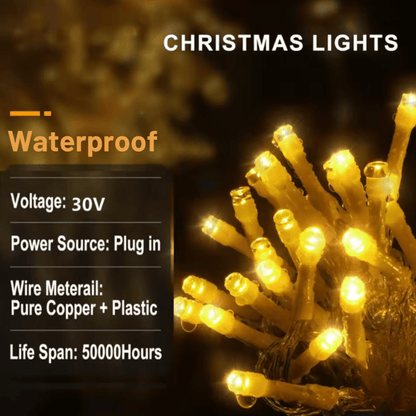 Bright Outdoor String Fairy Lights