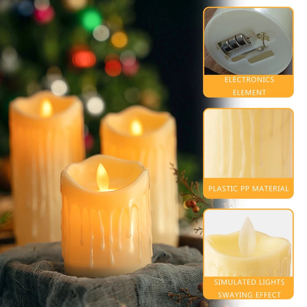 Realistic Flicker LED Flame Lamp
