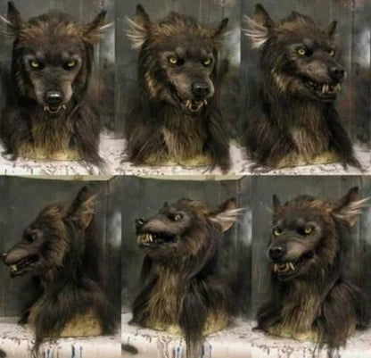 Spooky Werewolf Costume Mask for Halloween Cosplay