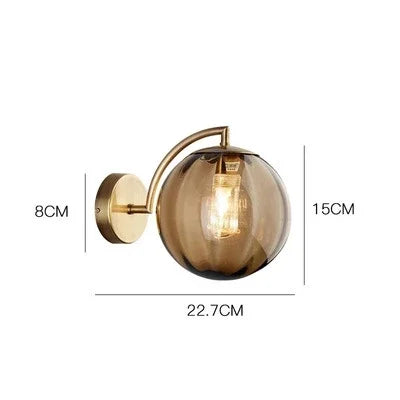Elegant Glass Panel Light Fixture - Cofik