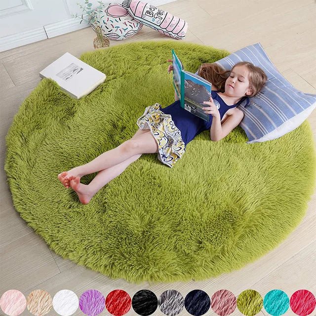 Soft Plush Round Area Rug