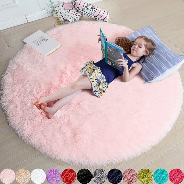 Soft Plush Round Area Rug