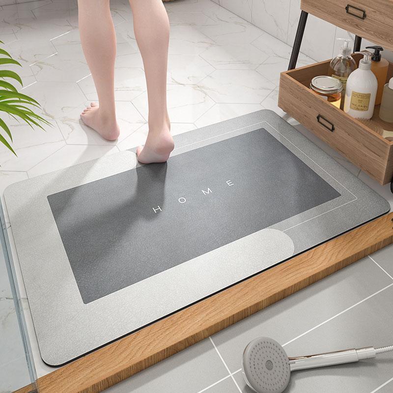 Absorbent Anti-Slip Bathroom Floor Mat