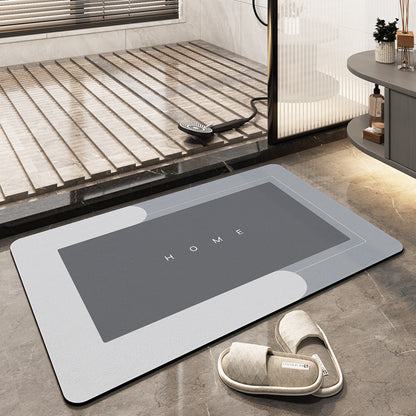 Absorbent Anti-Slip Bathroom Floor Mat