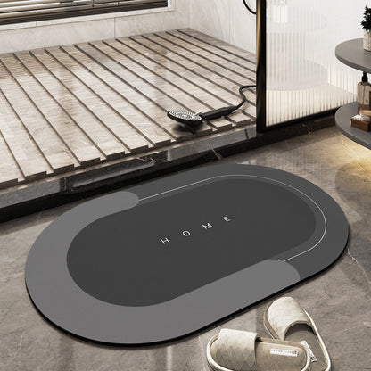 Absorbent Anti-Slip Bathroom Floor Mat