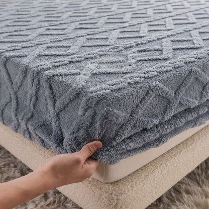 Soft Stretchy Fitted Bed Sheet Set with Elastic