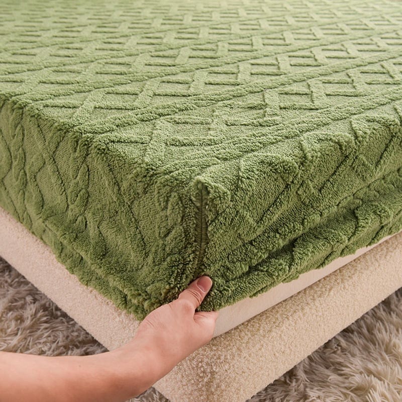 Soft Stretchy Fitted Bed Sheet Set with Elastic
