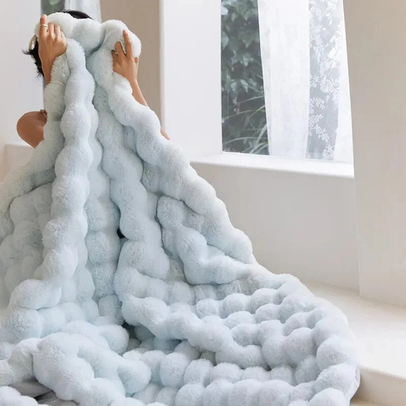 Plush Velvet Throw Blanket