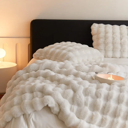Plush Velvet Throw Blanket