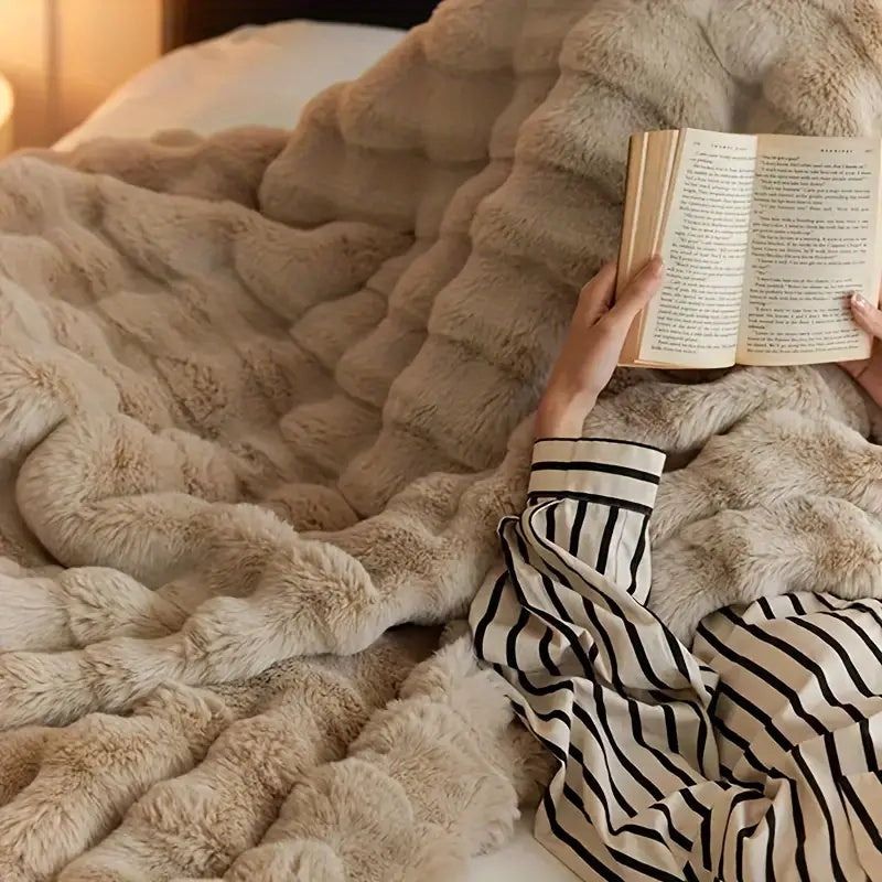 Plush Velvet Throw Blanket