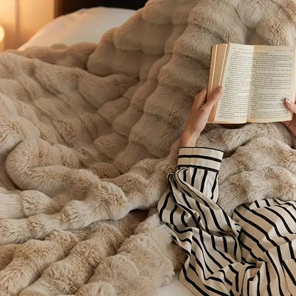 Plush Velvet Throw Blanket