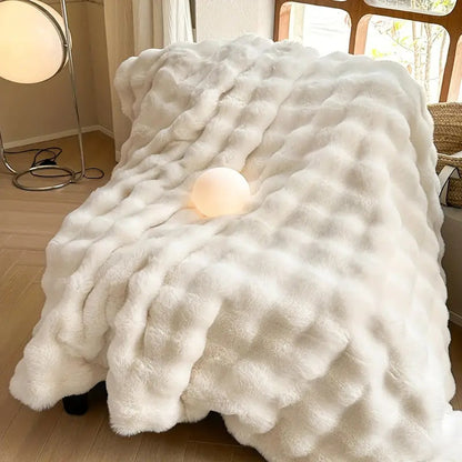 Plush Velvet Throw Blanket