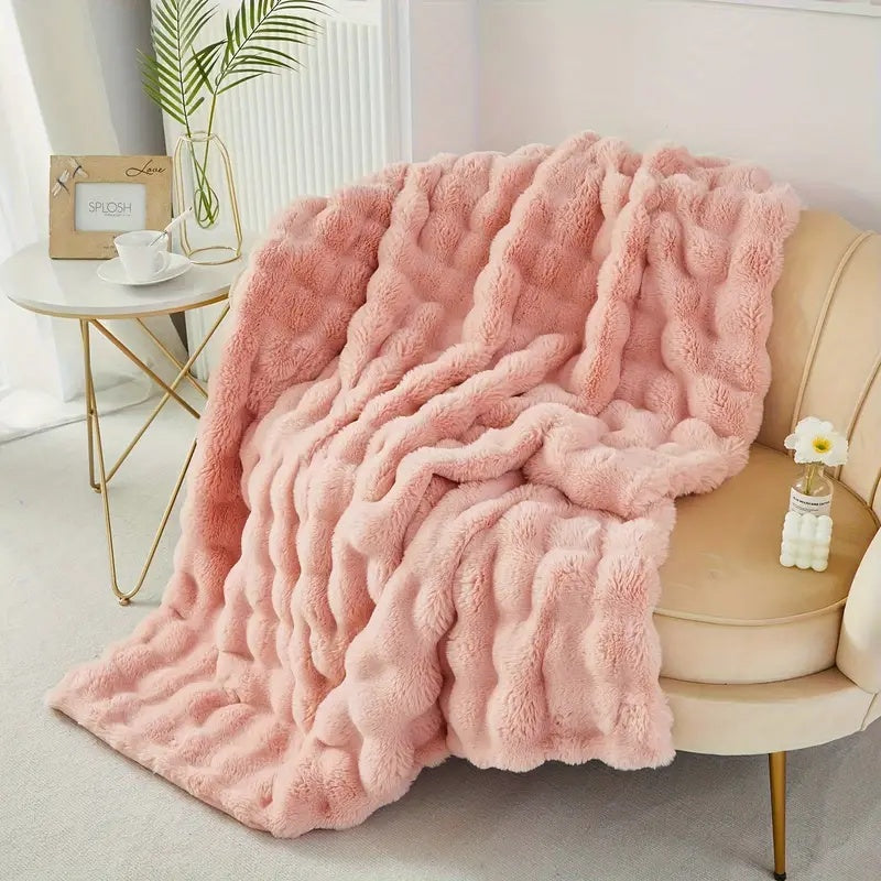 Plush Velvet Throw Blanket