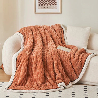 Cozy Faux Fur Warm Throw Blanket