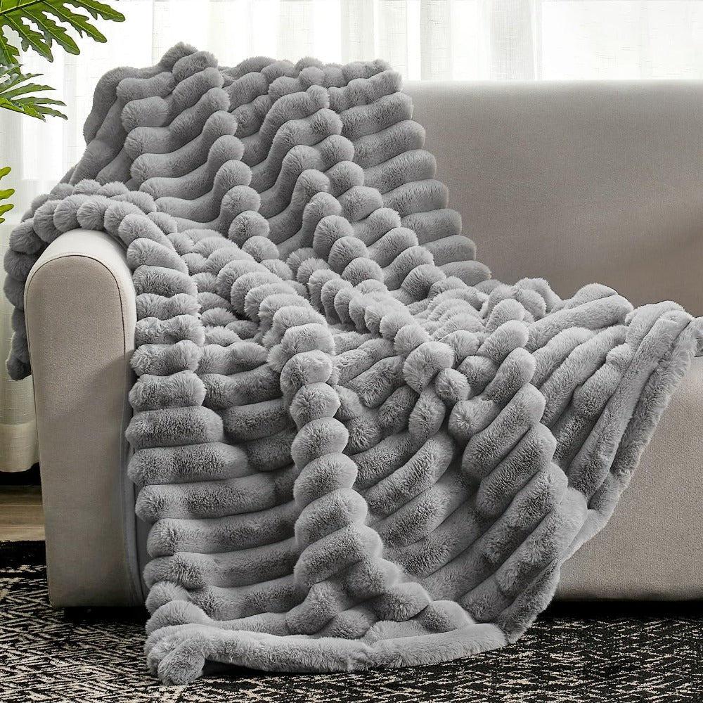 Plush Velvet Throw Blanket