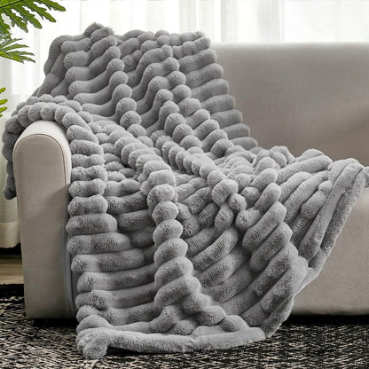 Plush Velvet Throw Blanket